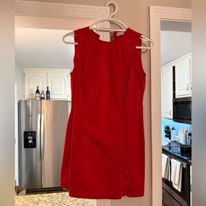 Zara Vibrant Red Mini Dress